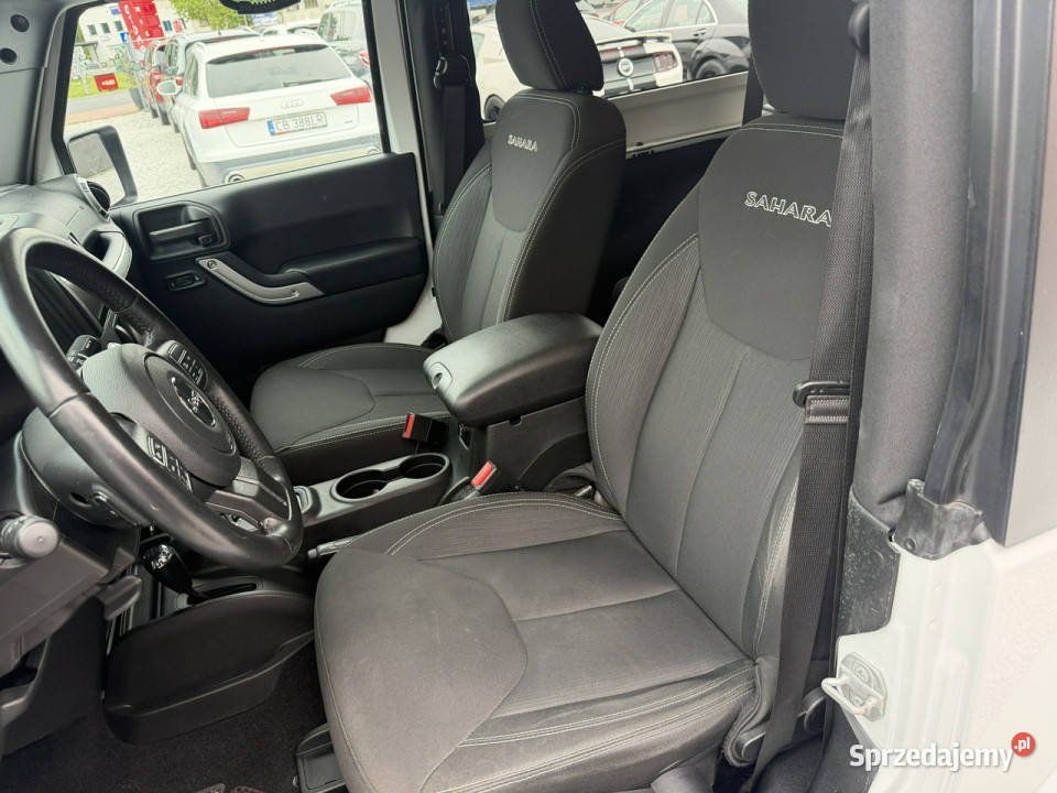 Jeep Wrangler SAHARA Podgrzewane fotele Kamera ABS