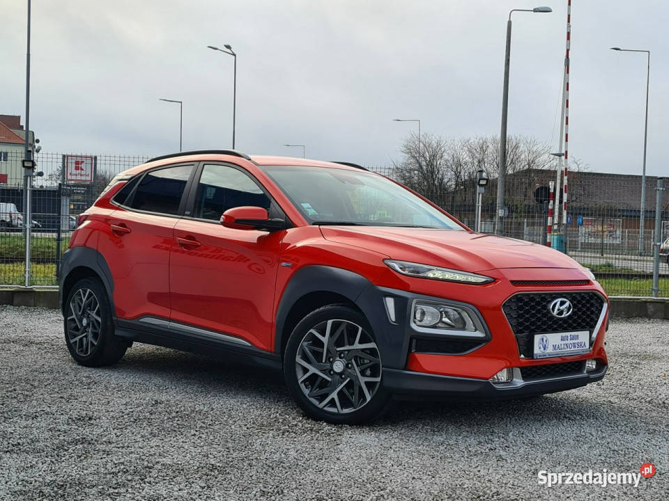 Hyundai Kona Navi Kamera HeadUp PDC Półskóry Led Rok produkcji 2019 Wągrowiec