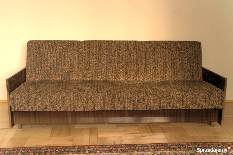 Wersalka PRL Fornir Orzech Lakier 75cm Kraków