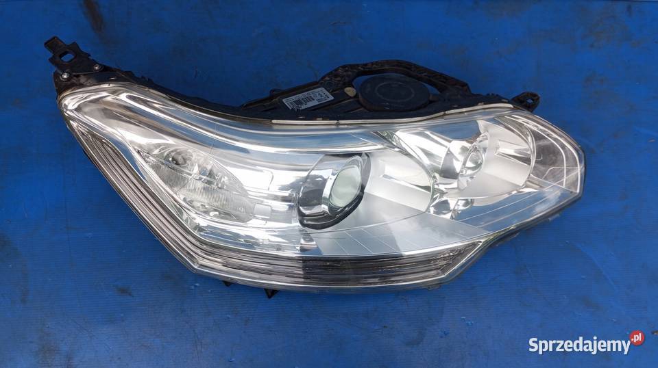 LAMPA REFLEKTOR PRAWY PRZÓD XENON 9689037780 Lampy przednie wielkopolskie Nowy Tomyśl