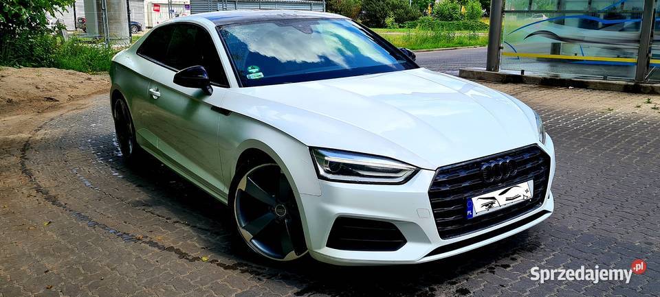 Audi A5 20t Coupe Sline full ZAMIANA Zarejestrowany w Polsce A5 podlaskie Wasilków