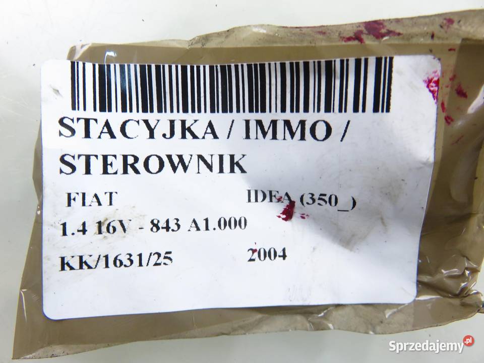 STACYJKA FIAT IDEA 350 00467601520 05521B365
