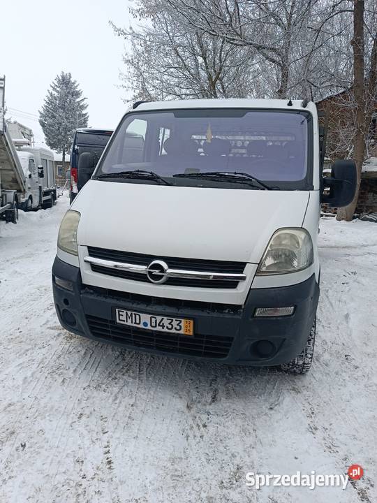 Opel Movano 2 5 CDTI Doka Brygadówka 2499cm3 Grajewo sprzedam