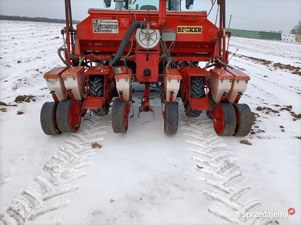 Siewnik do kukurydzy Becker aeromat 6 rzędowy z Pińczów