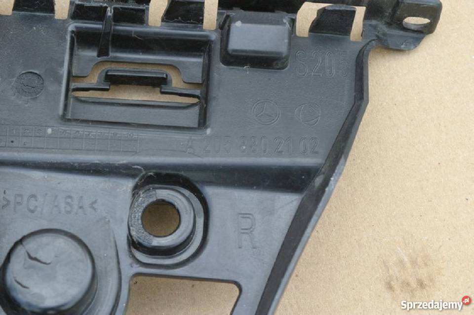 MERCEDES C KLASA KOMBI ŚLIZG ZDERZAKA PRAWY TYŁ osobowe Karoseria