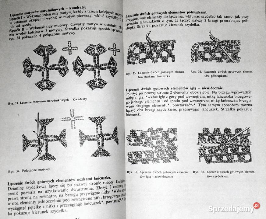 Album splotów szydełkowych Irena Kotecka Książki i Podręczniki Chełm