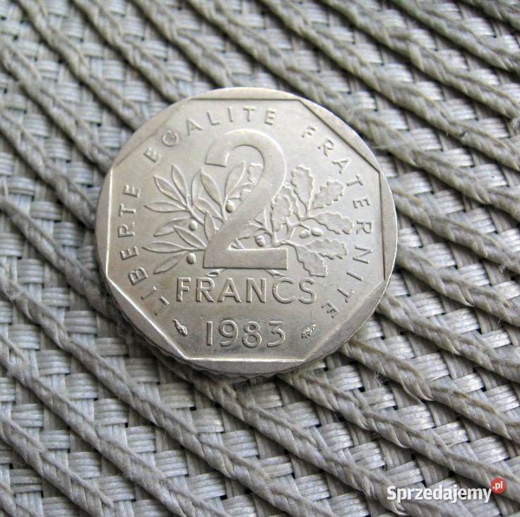 Francja 2 Franki 1983r Numizmatyka Kalisz