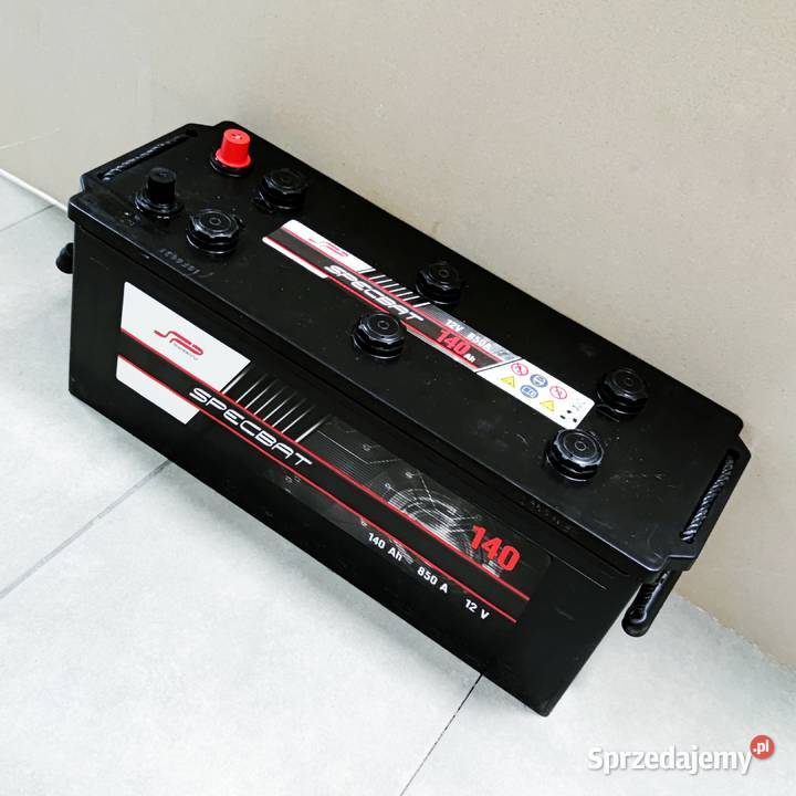 Akumulator SPECBAT 140Ah 900A EN LEWY PLUS ciężarowe Kałuszyn sprzedam