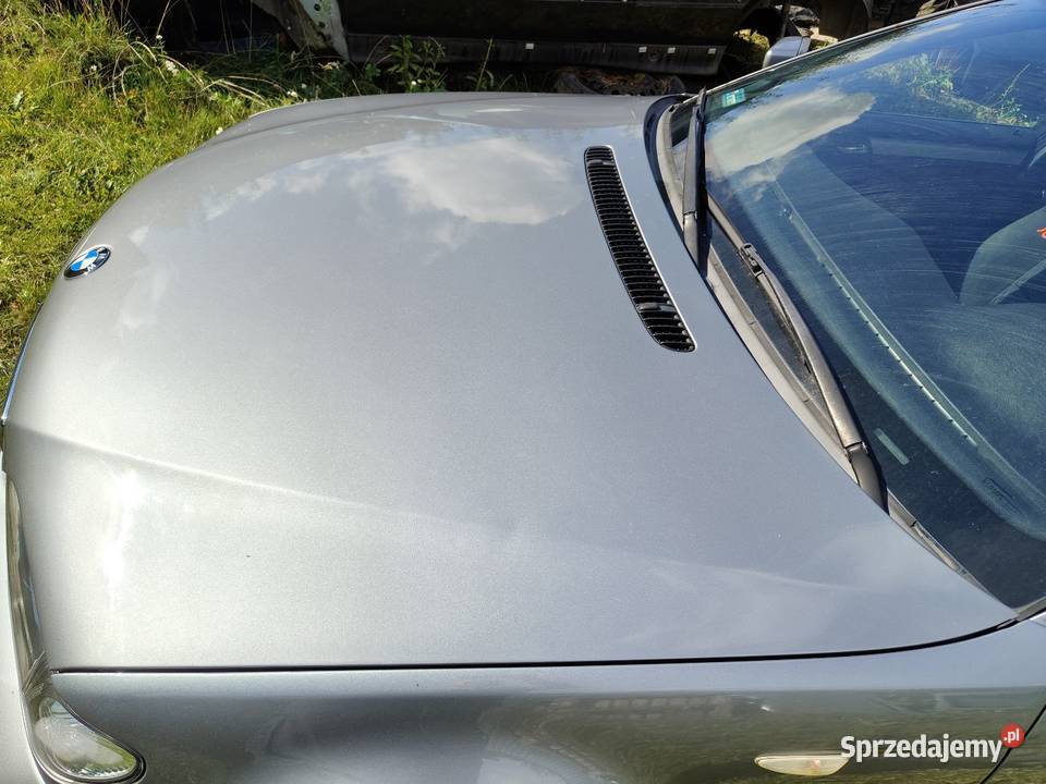 Bmw e46 maska przód lift sedan kombi silbergrau łódzkie Aleksandrów Łódzki