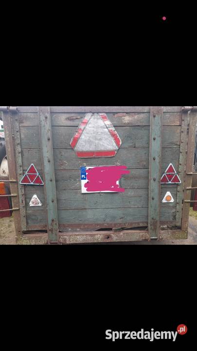 Sprzedam przyczepe rolniczą ciężarową SAM wielkopolskie Turek