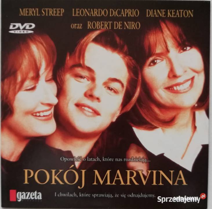 Pokój Marvina DVD Leonardo DiCaprio Robert De łódzkie Łódź