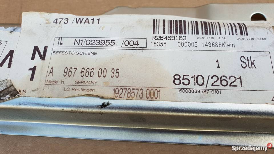 ATEGO MERCEDES MOCOWANIE UCHWYT STOPNIA lubuskie Bieleń