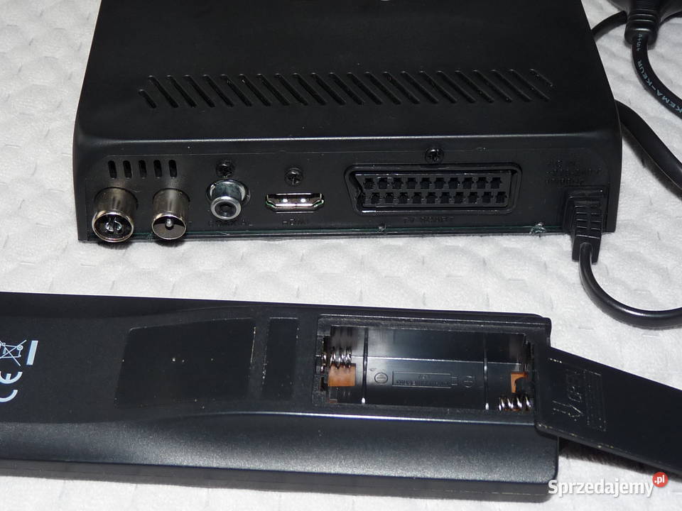 Tuner DVBT Manta odtwarzacz plików MP3 MP4 JPG Kraków