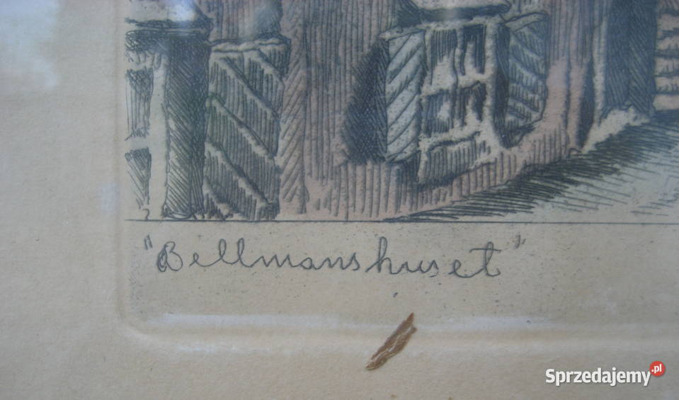 Litografia Ernst Hellgreen Bellmanshuset