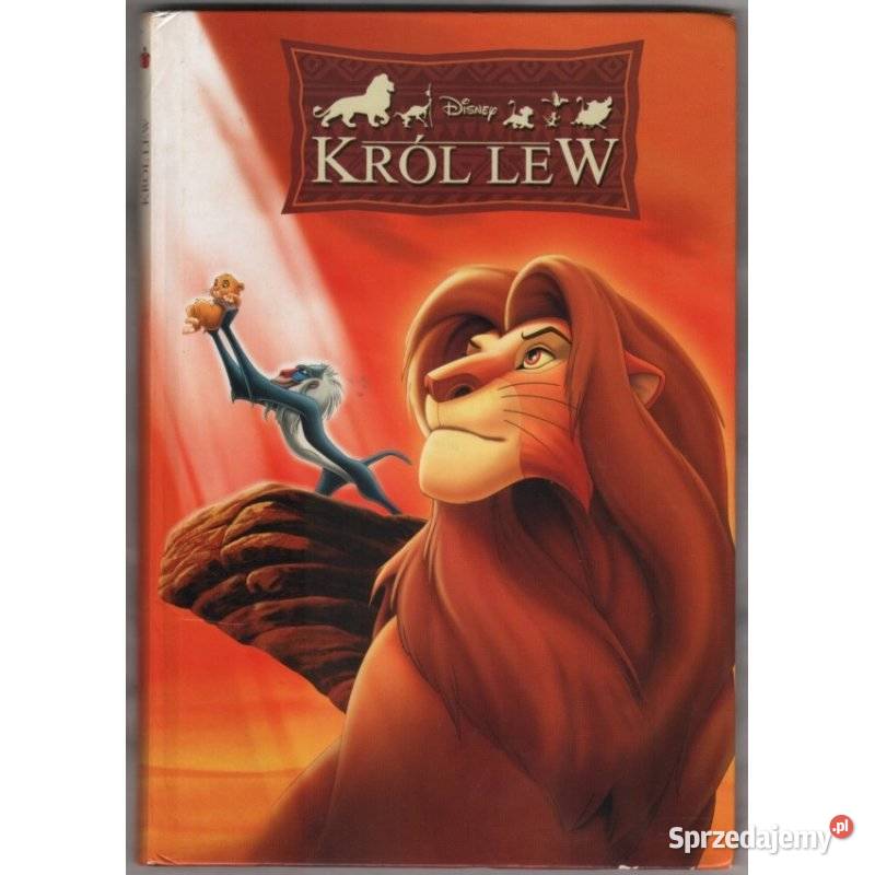 Król Lew Disney Walt Bohaterowie telewizyjni Zamość