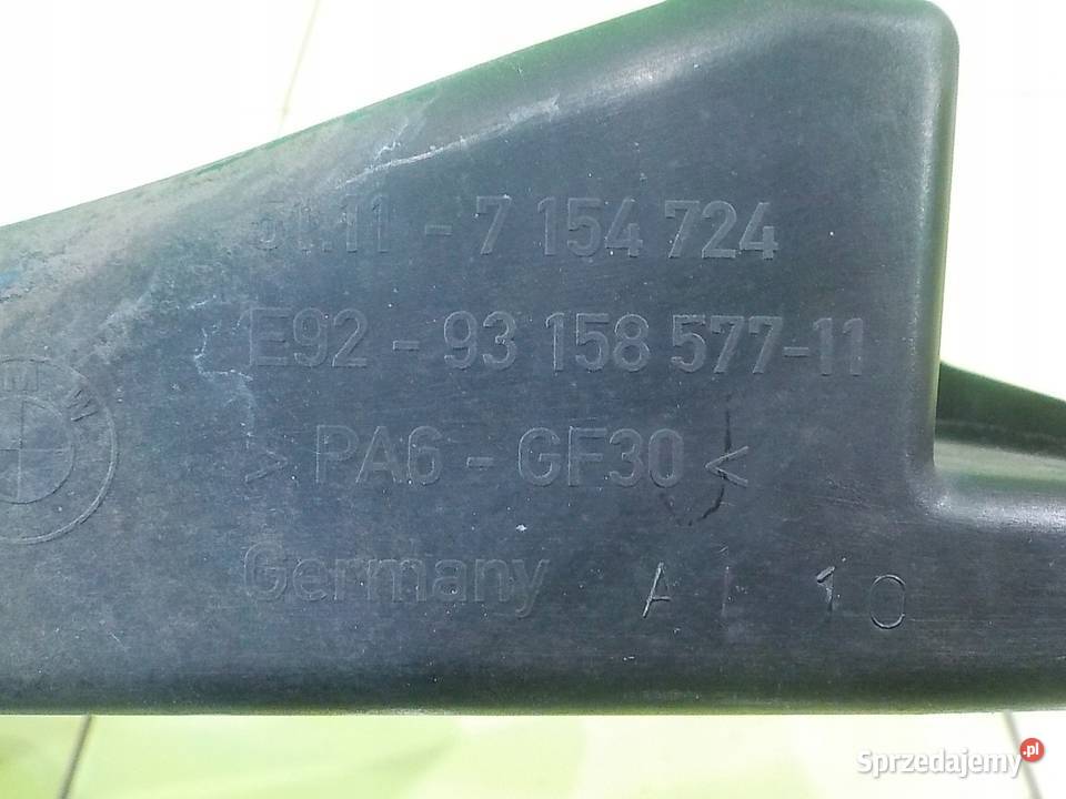 BMW 3 E92 MPAKIET 20 B 09r 2D slizg pod lampe Lampy przednie mazowieckie Suków