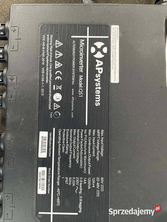 Microinverter QS1 APsystems Miedzichowo