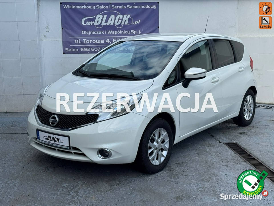 Nissan Note PROMOCJA Pisemna Gwarancja 12 Konin