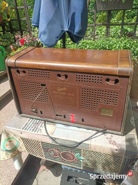 Graetz GrossSuper 162 W niemieckie radio lampowe Płock sprzedam
