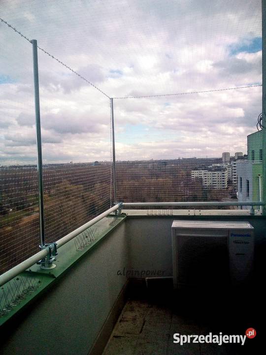 Siatka Ochronną Kota Na Balkon Montaż Siatek Radzymin