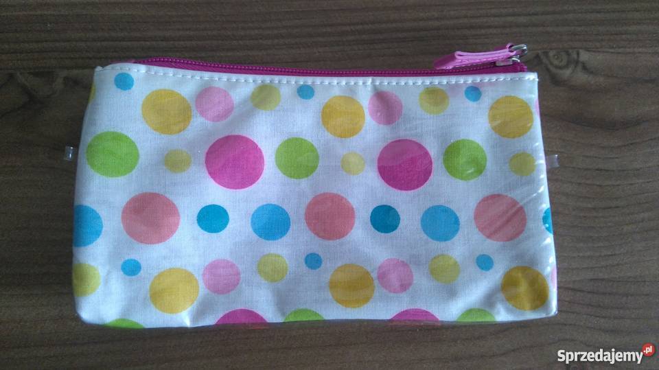 NOWA Kosmetyczka Revlon w kolorowe kółka kropki Pozostałe