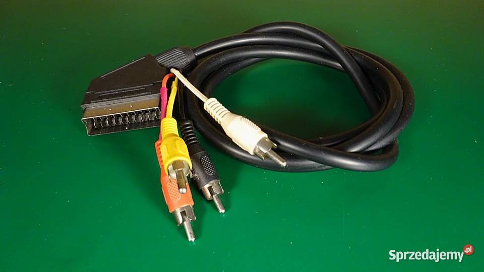 PRZEWÓD EURO 1x20pin 4xCINCH 15mb Chorzów