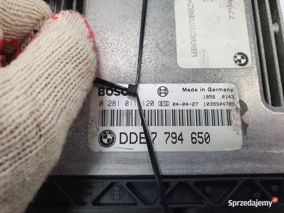 KOMPUTER BMW E60 DDE7794650 osobowe Lipno