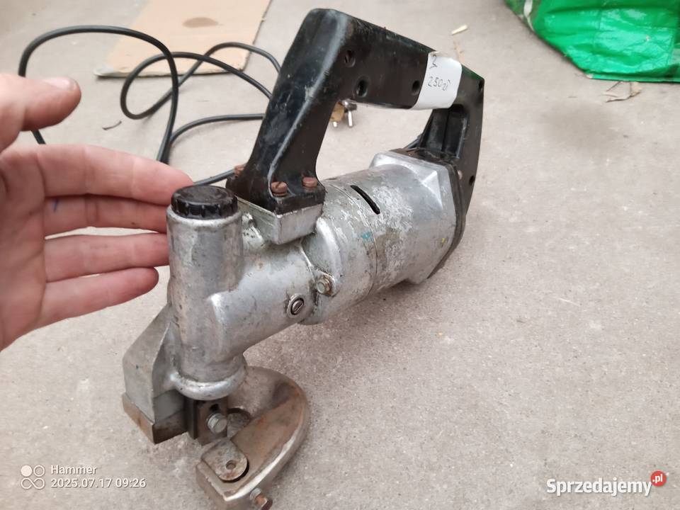 Nożyce elektryczne do blachy Celma zachodniopomorskie Stargard