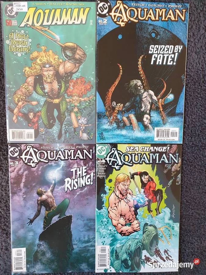 Aquaman 1 zestaw 22 komiksów DC USA Superbohaterowie