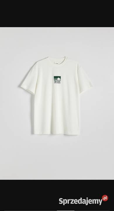RESERVED nowa z metką Koszulka bluzka tshirt biały Leszno sprzedam