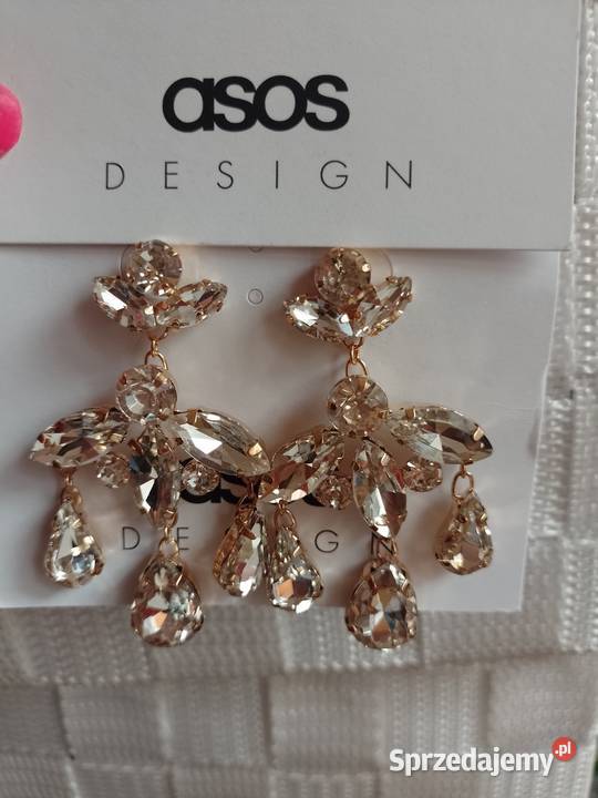 ASOS Długie Bogato zdobione kolczyki z Londynu Kraków
