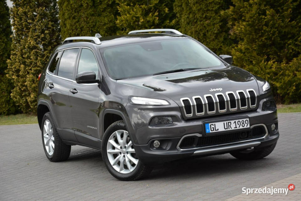Jeep Cherokee Skóry Navi Wentylacja Kamera elektryczne lusterka Ostrów Mazowiecka