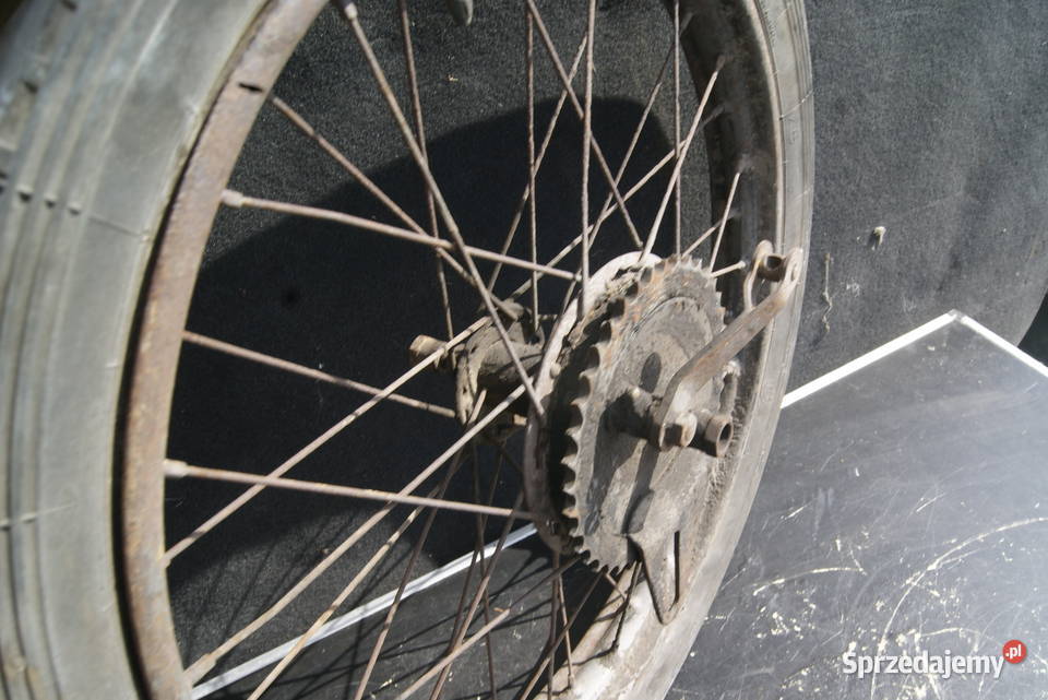 KOŁO TYŁ DKW RT 1250 RT 125 SHL M04 WFM SOKÓŁ Rybnik