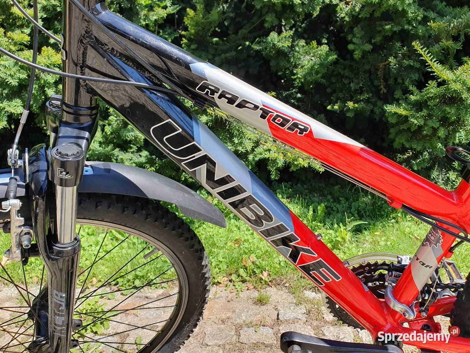 ROWER UNIBIKE RAPTOR RAMA ALU SHIMANO ŚLICZNY