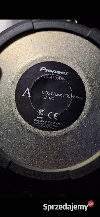 Subwoofer Pioneer TSA300D4 Nowy Dwór Mazowiecki sprzedam
