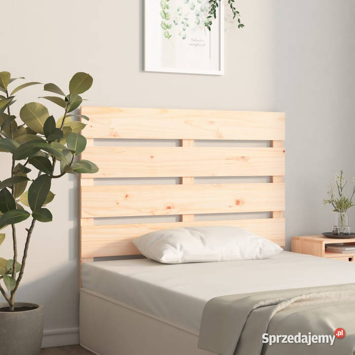 Wezgłowie łóżka 75x3x80 lite drewno sosnowe Warszawa sprzedam