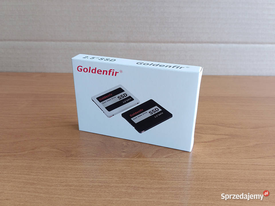 NOWY Dysk SSD Goldenfir 128GB 25 cala Biały wewnętrzny sprzedam
