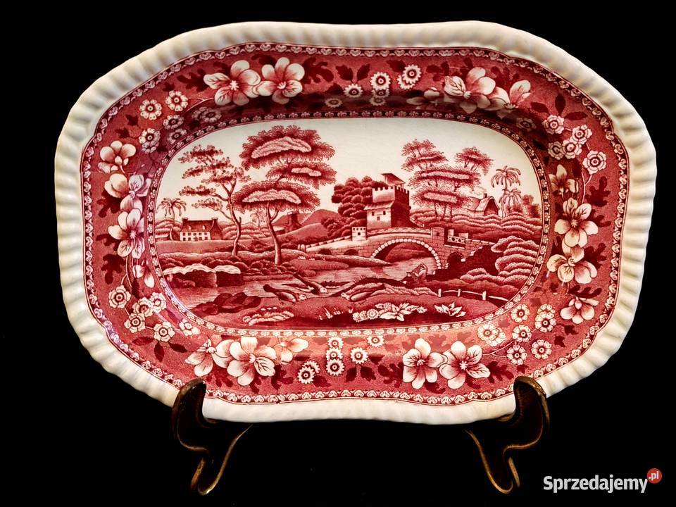 Półmisek angielski Copeland Spodes Tower lubelskie Chełm