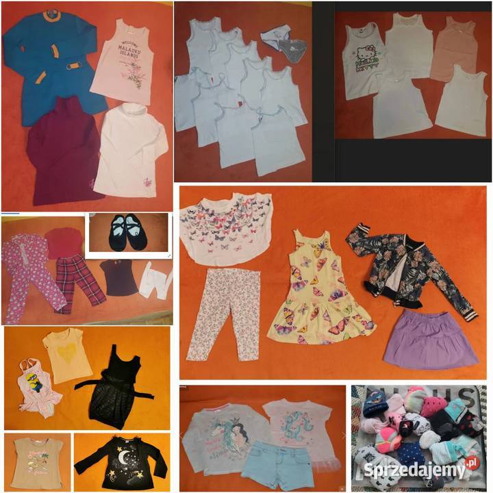 Paka ciuchów dziewczęcych 110134 kujawsko-pomorskie Bydgoszcz sprzedam