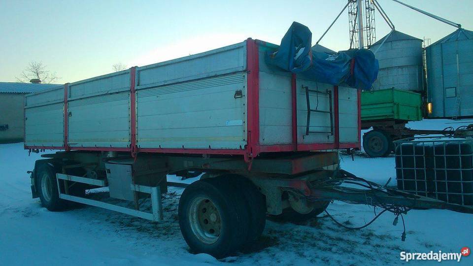 Przyczepa samochodowa ZORZI wywrotka 2 strony Rok produkcji 1992 Łosice