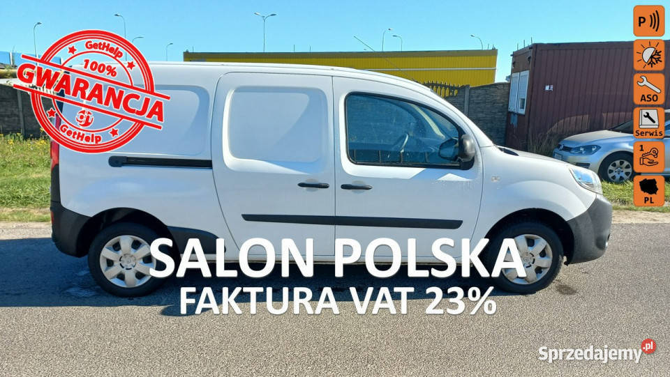 Renault Kangoo MAXI LONG Salon KLIMA FV23 3 Osob 110KM