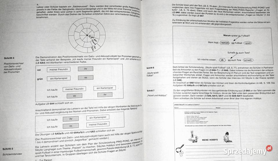 Das deutschmobil Lehrerhandbuch 2 Haido lubelskie sprzedam