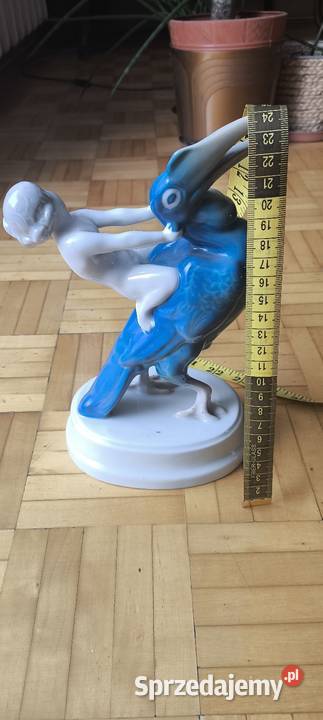 Figurka porcelanowa Rosenthal Dziecko i tukan Pabianice