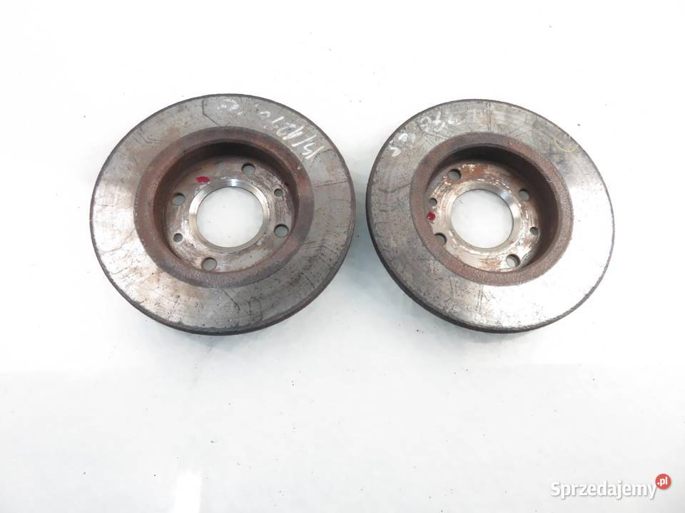 TARCZE HAMULCOWE TYŁ PEUGEOT 206