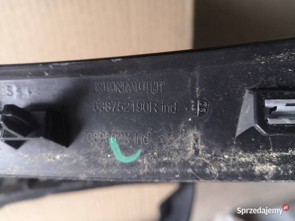 Renault scenic IV Listwa błotnika przedniego Turek