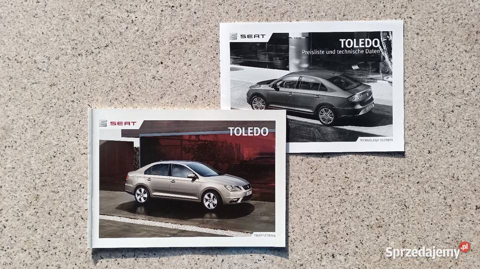 SEAT Toledo IV Prospekt Poradniki, albumy i reportaże śląskie Bytom