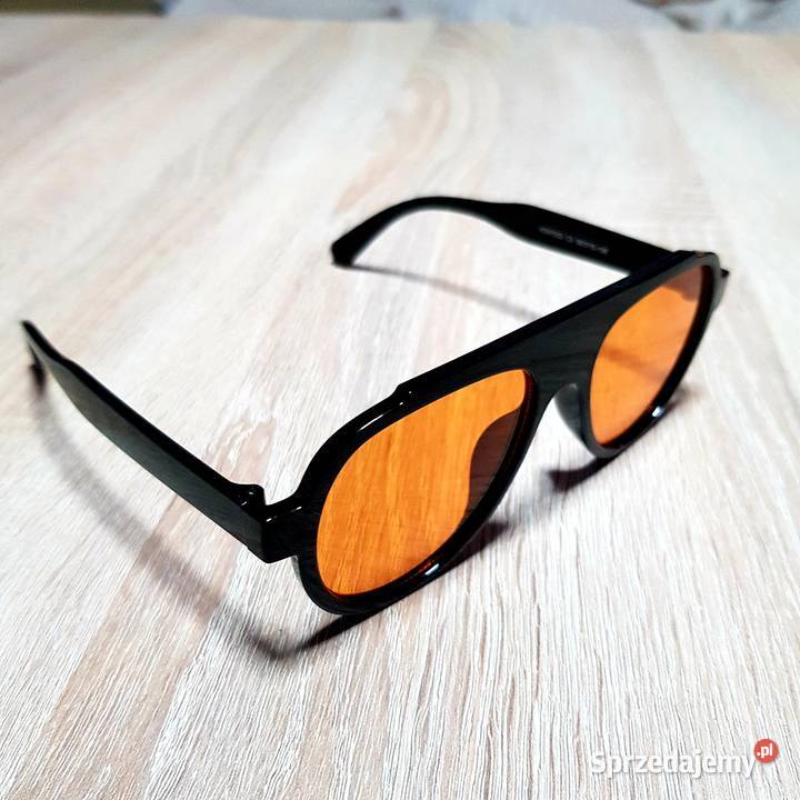 Piękne męskie okulary unisex nowość 2026 owalne Lublin