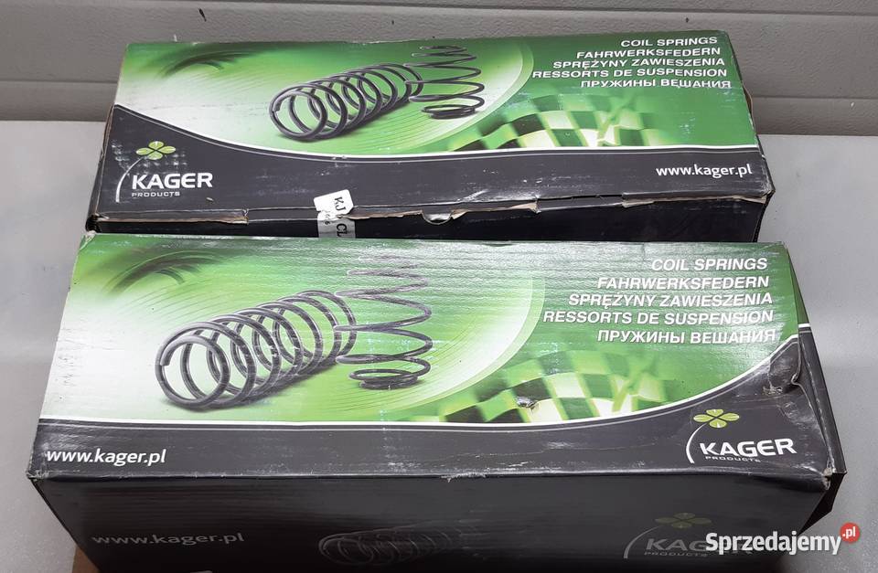 2x SPRĘŻYNA ZAWIESZENIA PRZÓD FORD FOCUS II MK2 sprężyny zawieszenia Mielęcin