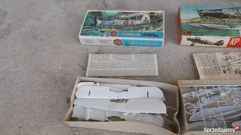 Samoloty modele PRL stare zabawki Kolekcje Grodziczno