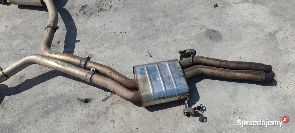 TŁUMIK WYDECH KOMPLET AUDI A4 B8 BASTUCK Tłumiki Motoryzacja Przystajń